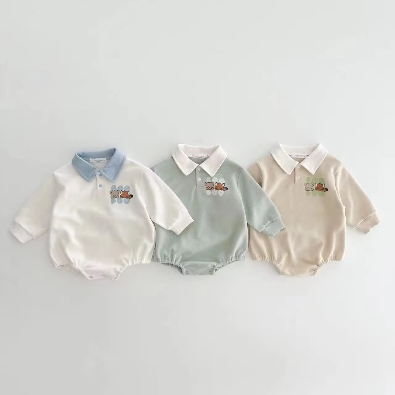 Boys Little Scout Rompers