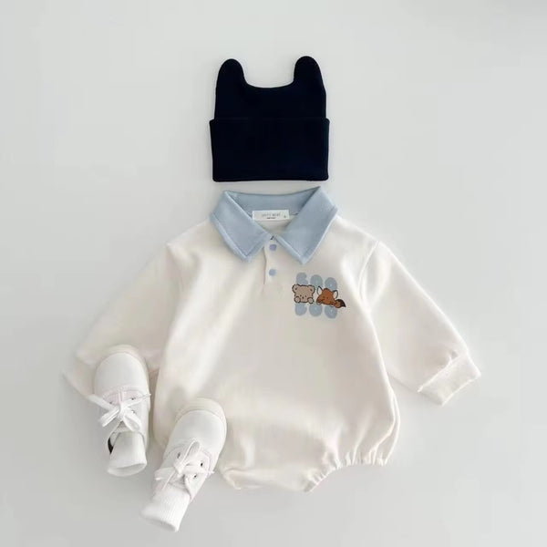 Boys Little Scout Rompers