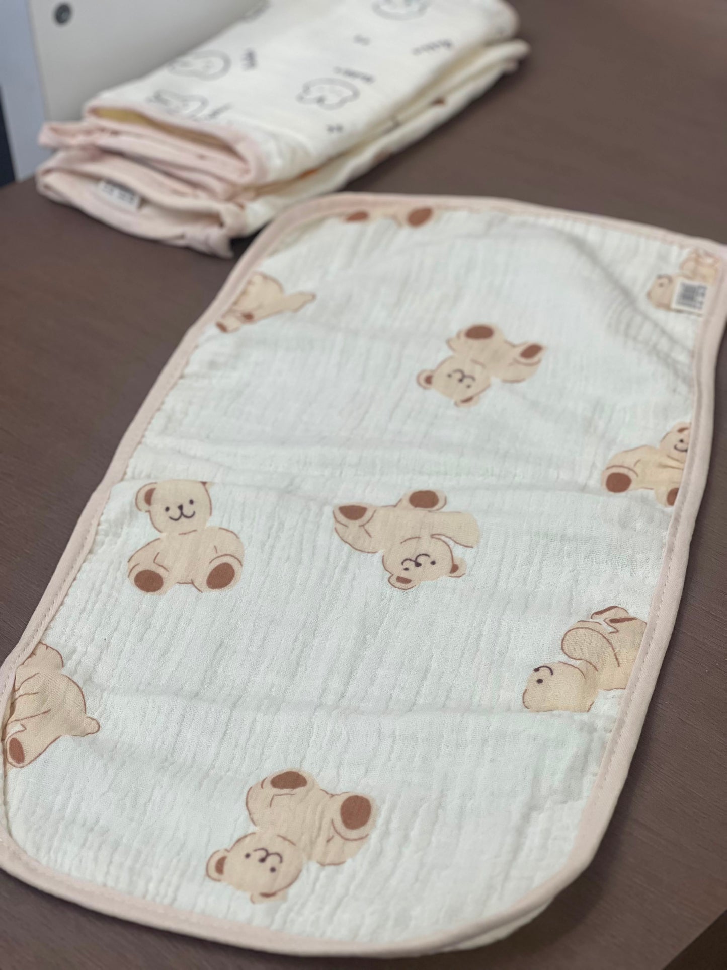 New born Muslin burp cloth