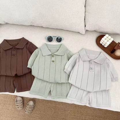 Unisex waffle romper