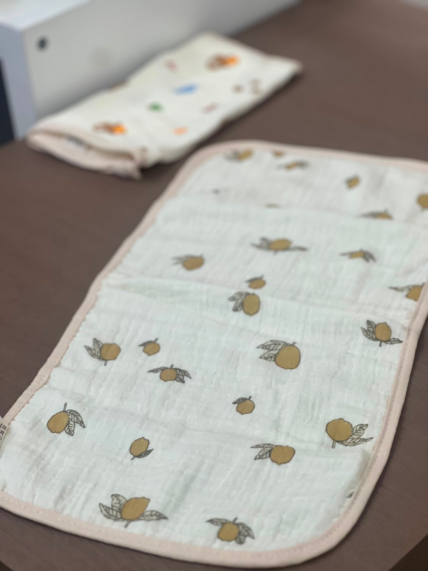 New born Muslin burp cloth