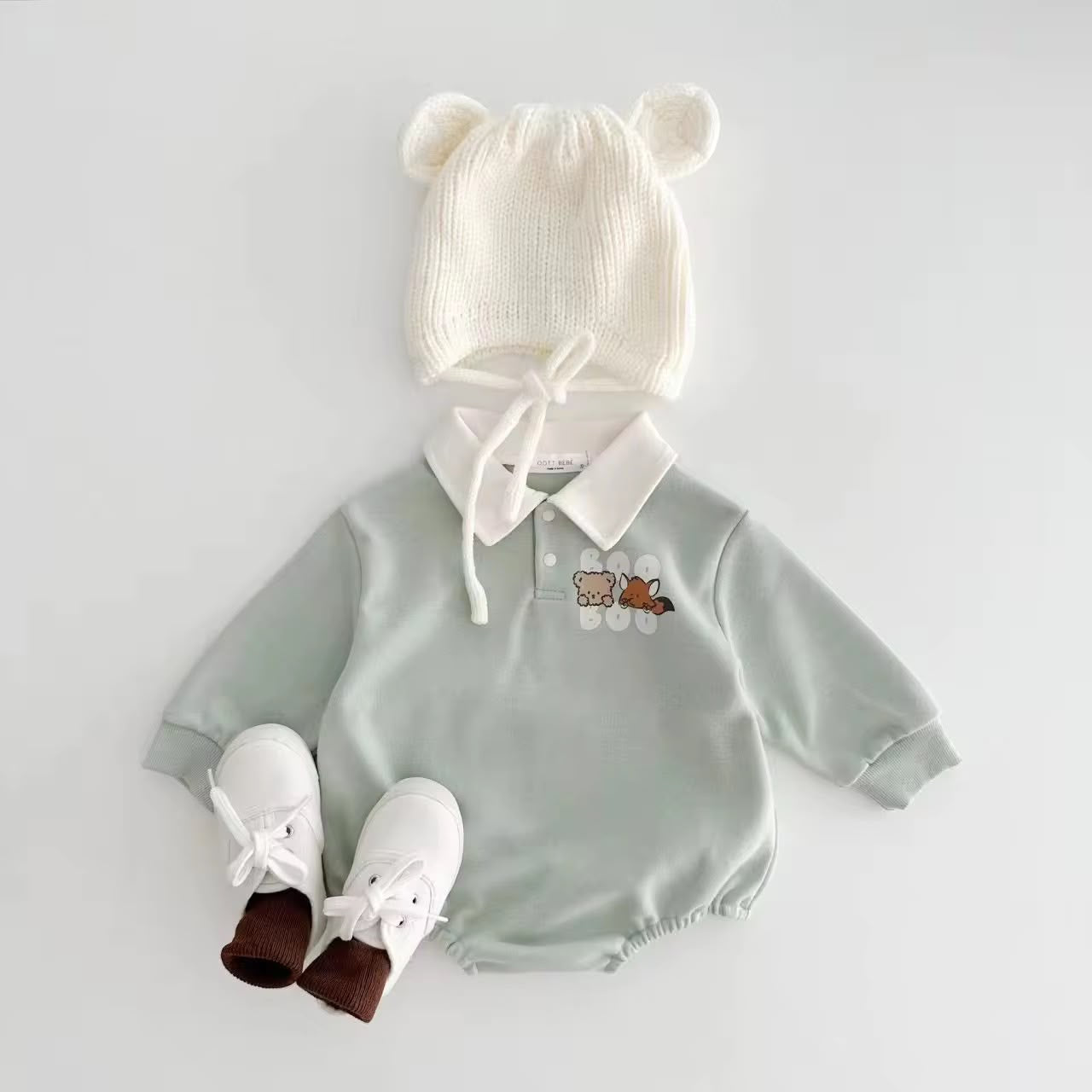 Boys Little Scout Rompers