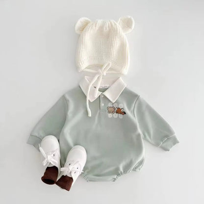 Boys Little Scout Rompers