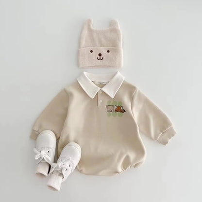 Boys Little Scout Rompers