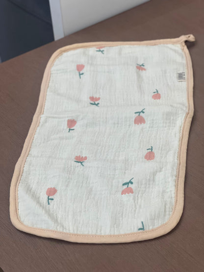 New born Muslin burp cloth