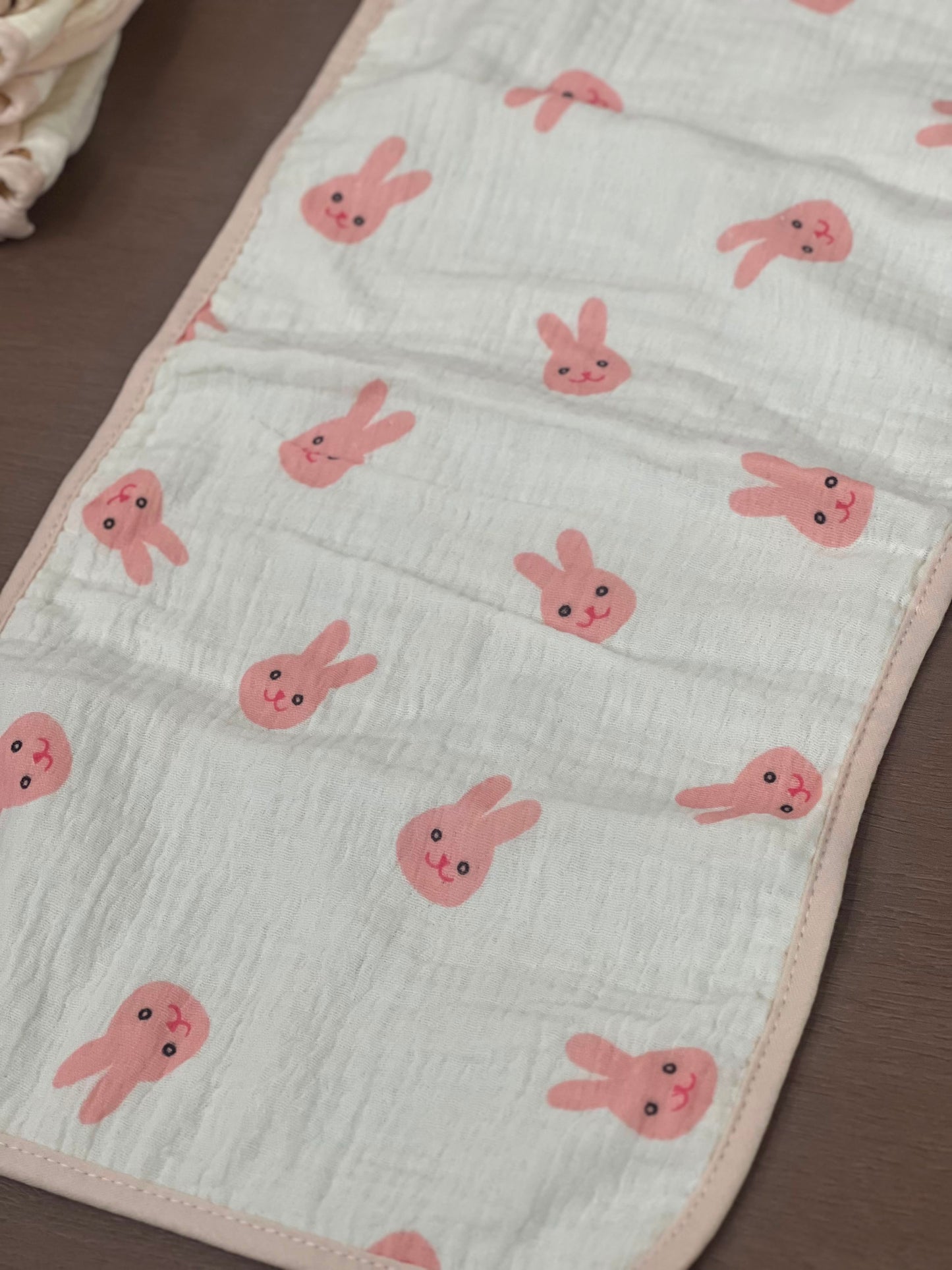 New born Muslin burp cloth