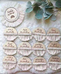 Macrame Milestone Cards