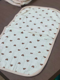 Newborn Muslin burp cloth