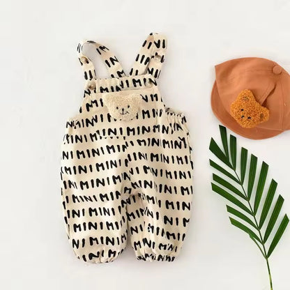 Unisex Little Camper Suspender