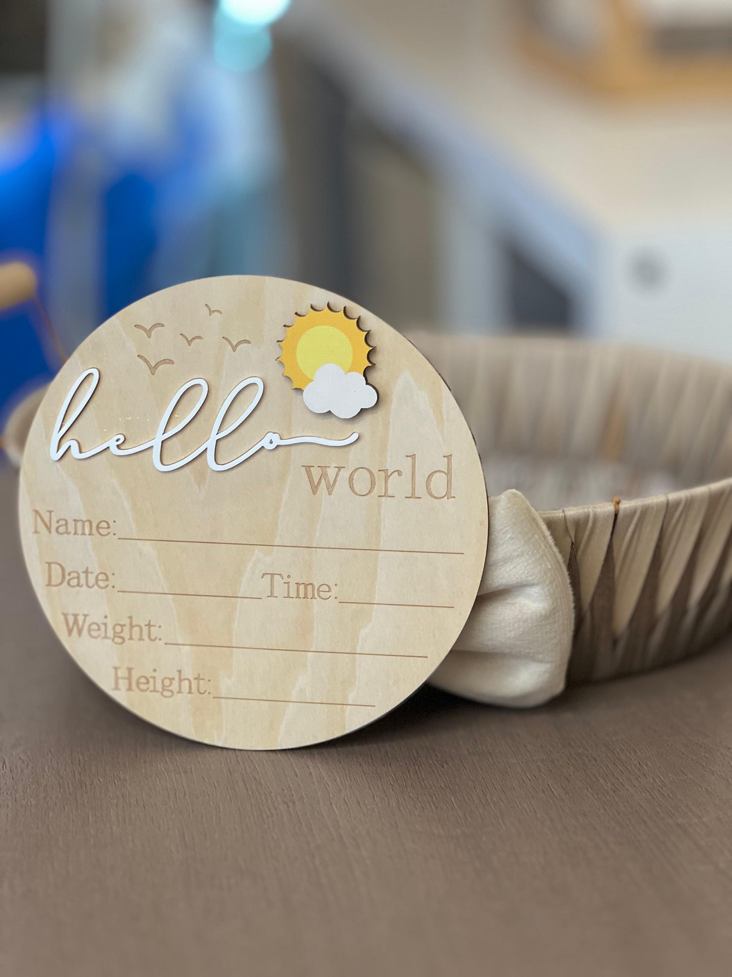 Newborn - Hello World Card