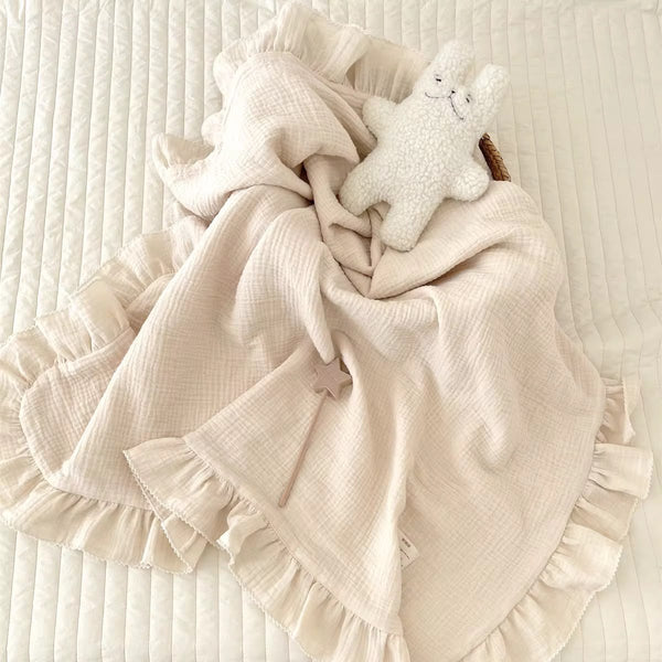 Newborn Tiny Ruffle Blanket