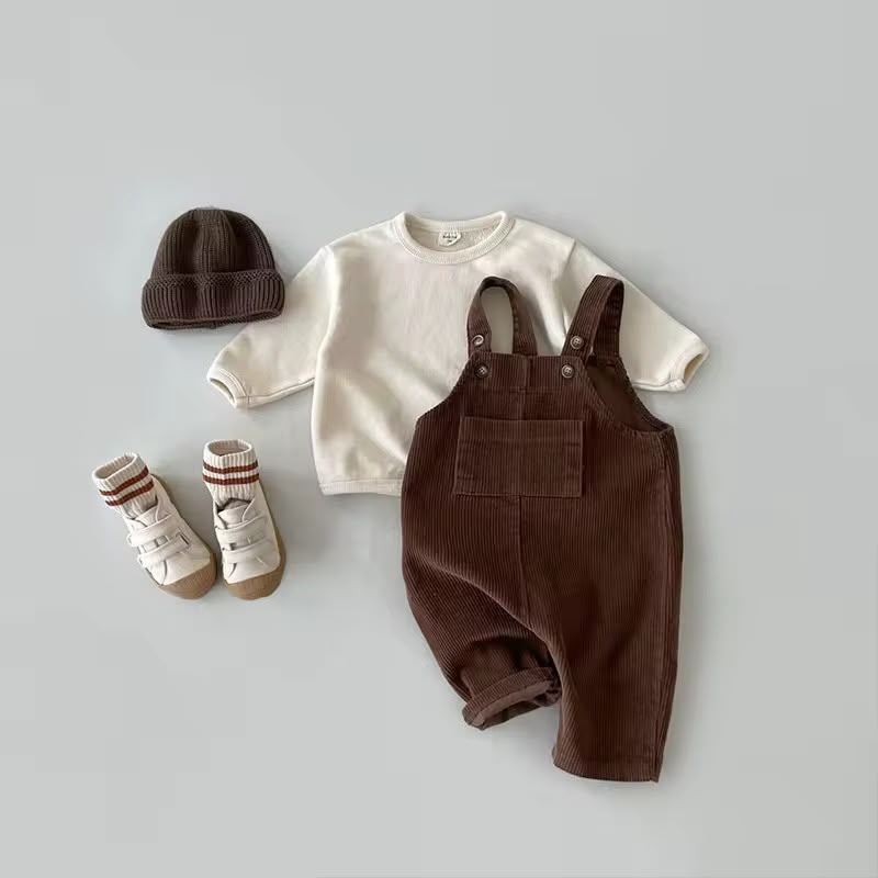 Boys Corduroy Suspender set
