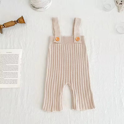Unisex Cute Suspender Knits