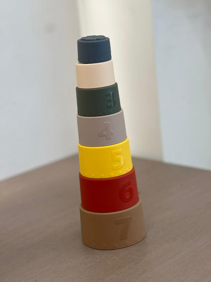 Kids Pastel Stack Toys