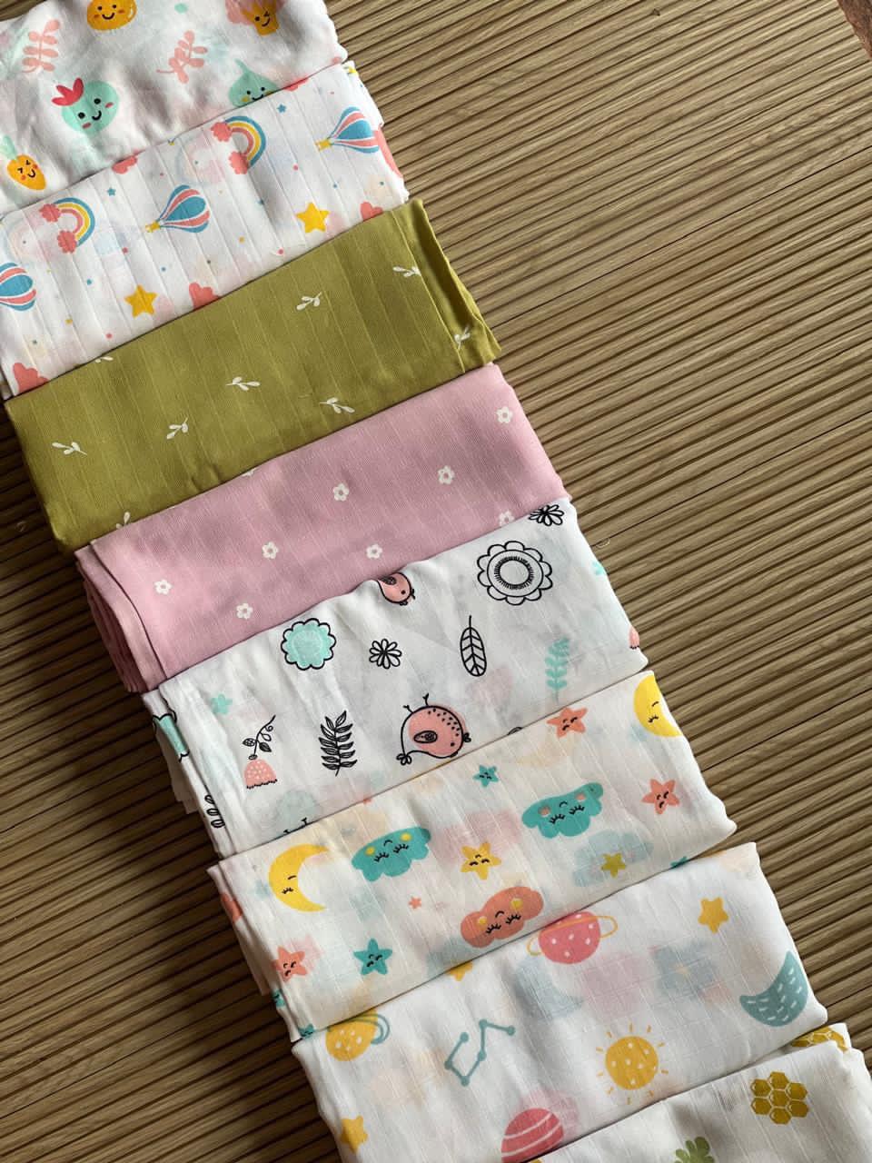 Newborn Muslin Cotton Swaddles