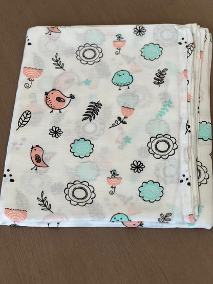 Newborn Muslin Cotton Swaddles